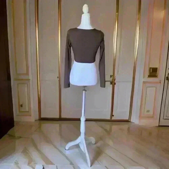 Sweater Crop Top Brown Size XS - Picture 2 of 2